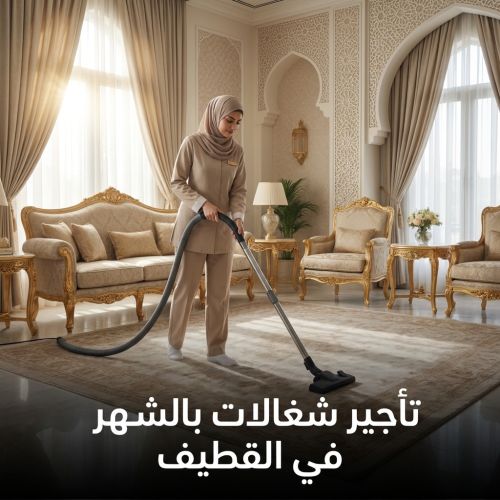 تأجير شغالات بالشهر في القطيف