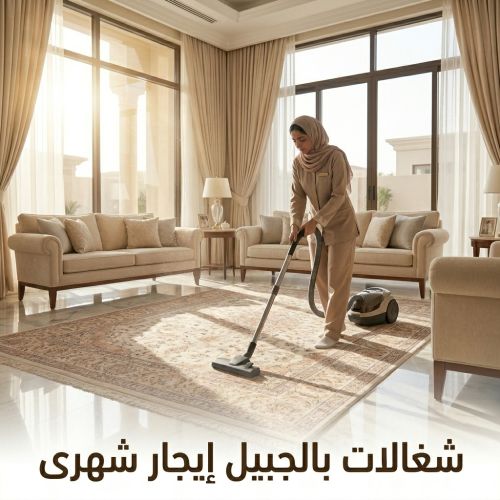 شغالات بالجبيل إيجار شهرى