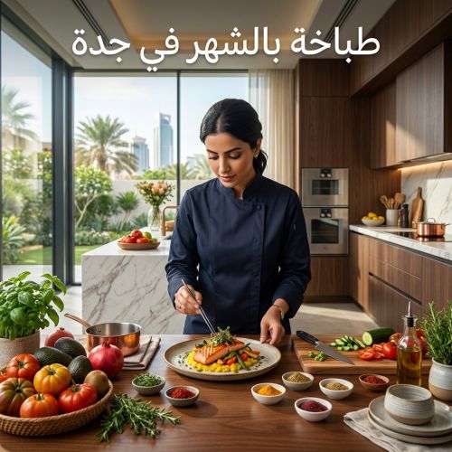 طباخة بالشهر في جدة المرجان