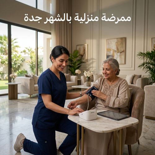 ممرضة منزلية بالشهر جدة حي غليل