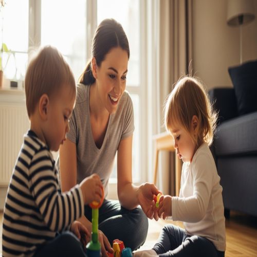 مربية أطفال بالشهر الخرج